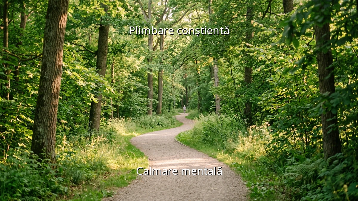 Plimbări scurte pentru limpezirea minții