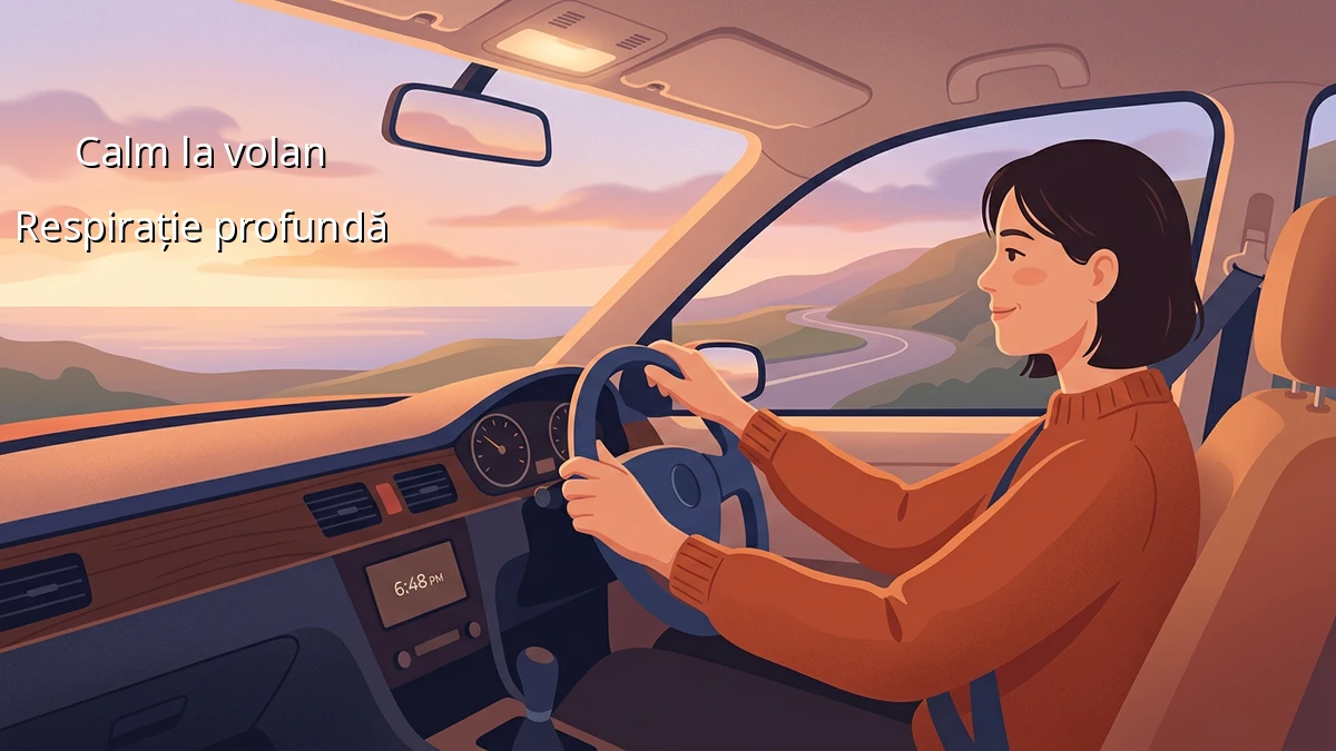 Tehnici de relaxare pentru șoferi stresați: Cum să rămâi calm la volan